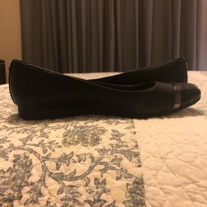 Anne Klein Black Flats